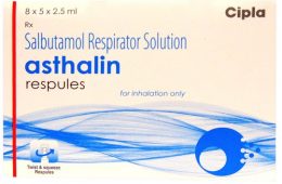 ASTHALIN RESPULES 2.5ML