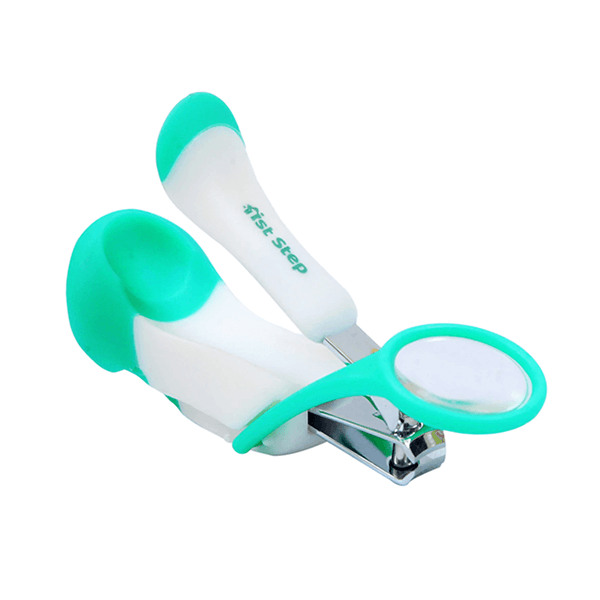 1st Step Baby Nail Clipper With Magnifying Glass ST-1332 (Green)