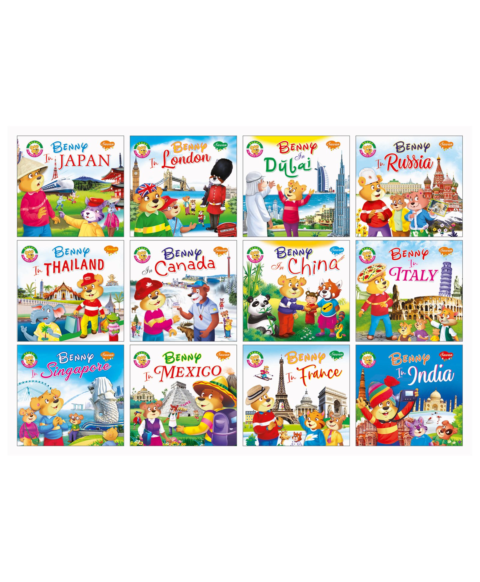 Story Books Pack of 12 – English
