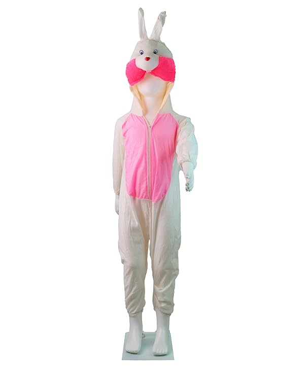 Unisex Rabbit Fancy Dress Costume