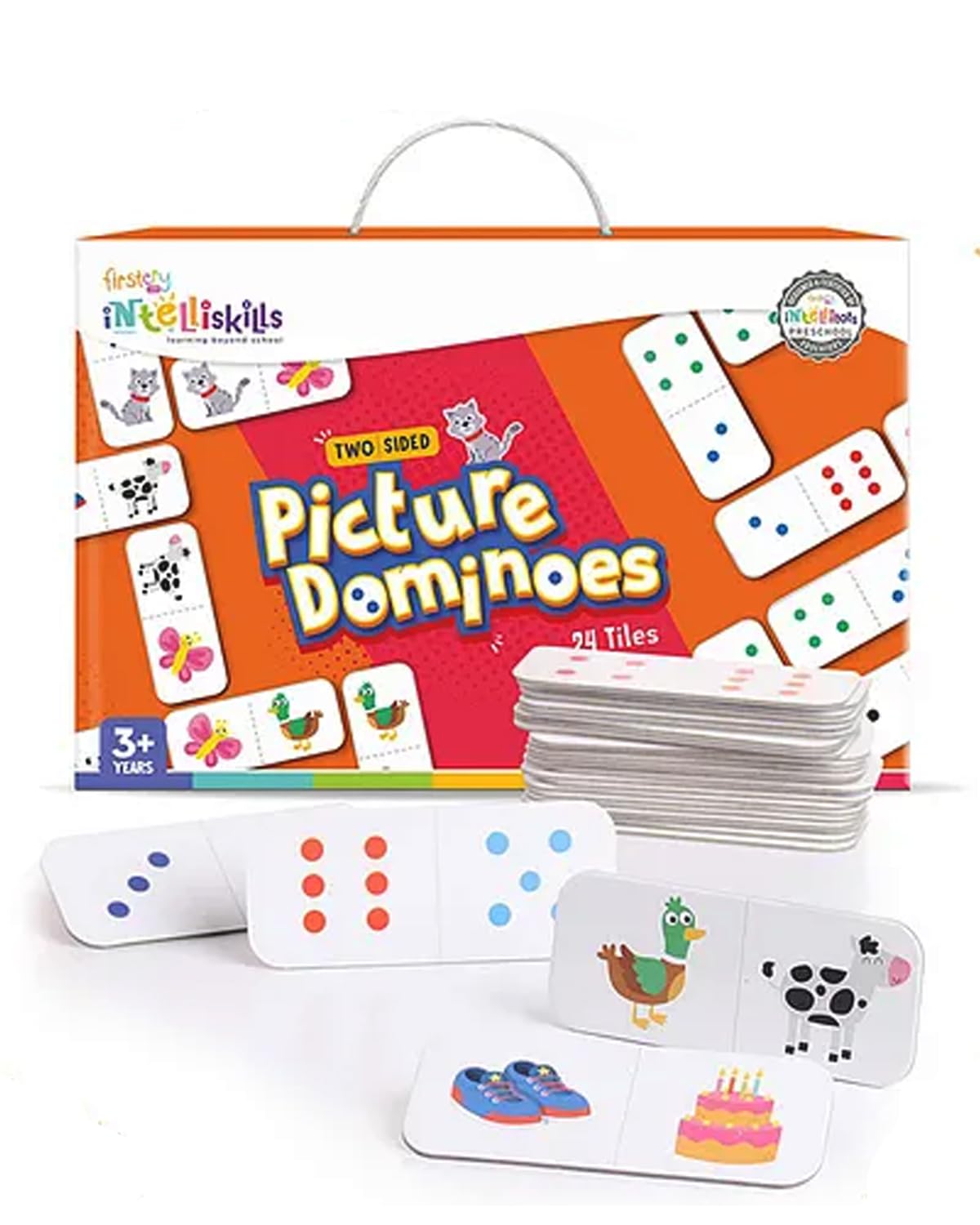 Two Sided Picture Matching Dominoes Game