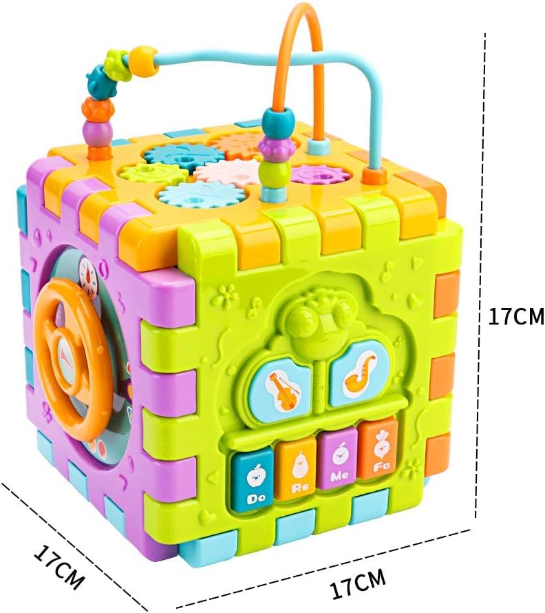 Activity Cube Baby Toys 6 in 1 Multi-Purpose