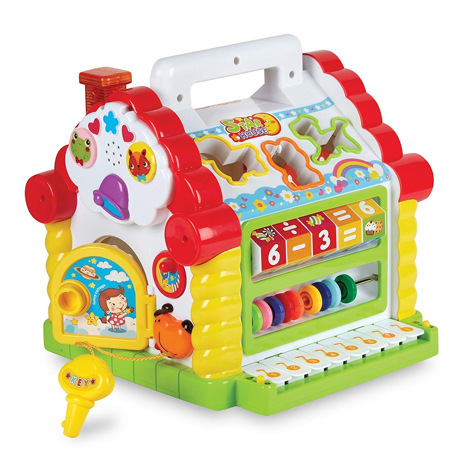 Center Musical Activity Cube Play Learning Center Toy