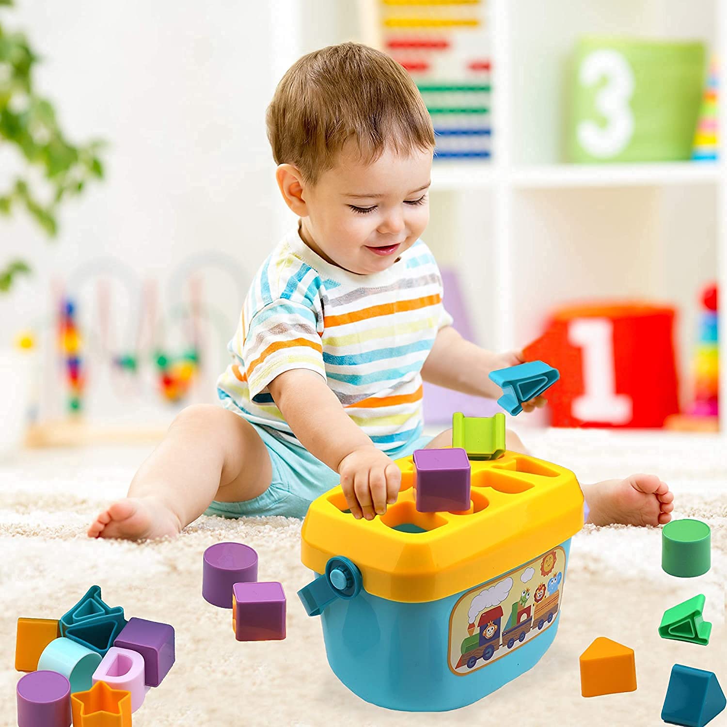 First Block Shape sorter, ABCD Blocks with Other Shapes