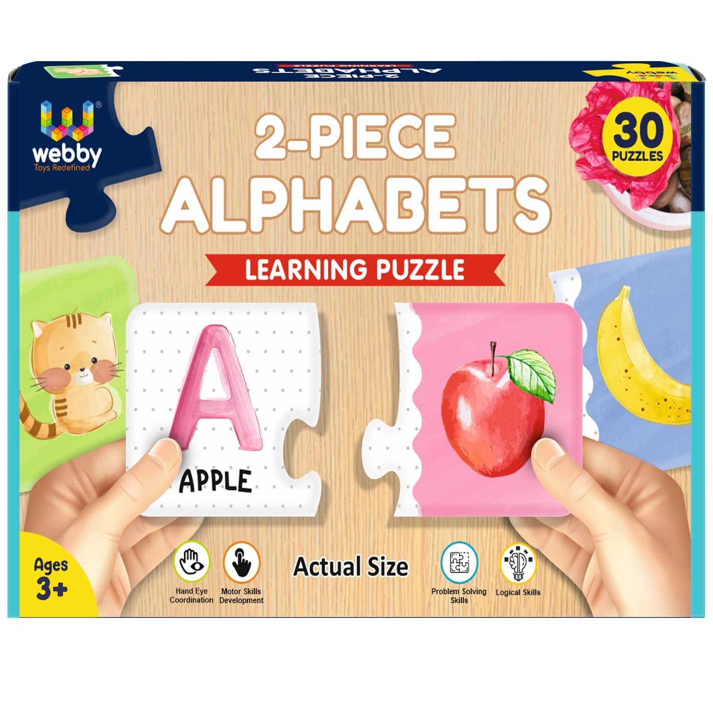 Alphabets 2 Pieces Learning Pack Jigsaw Puzzle