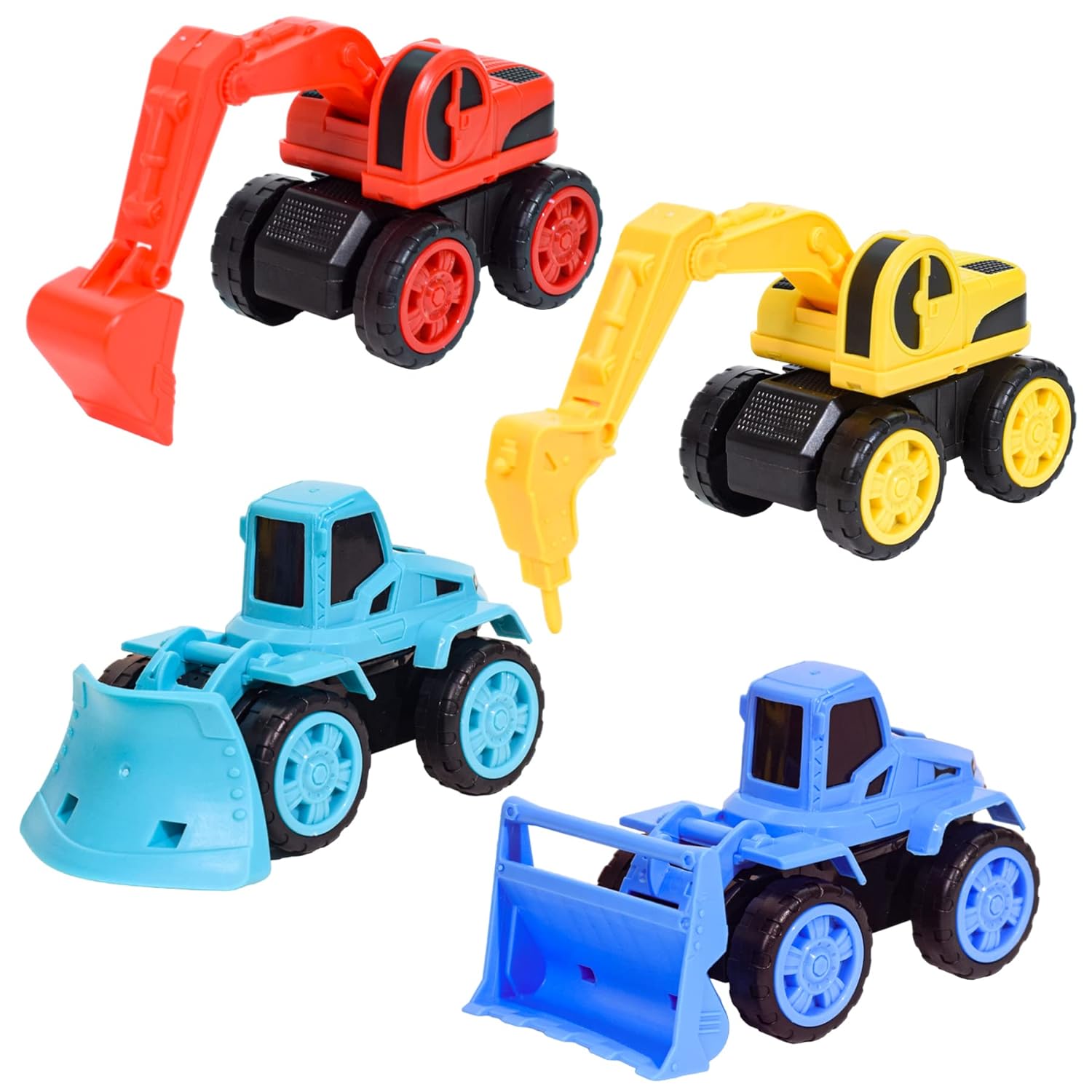 Push and Go Friction Powered Truck Set