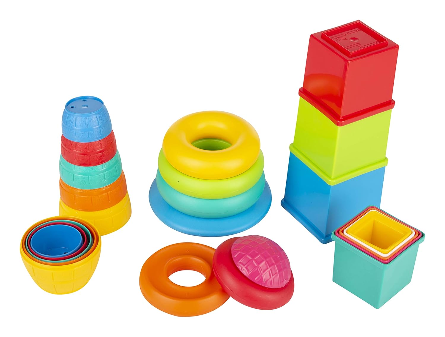 Giggles – Stack N Nest Toy , Multicolour