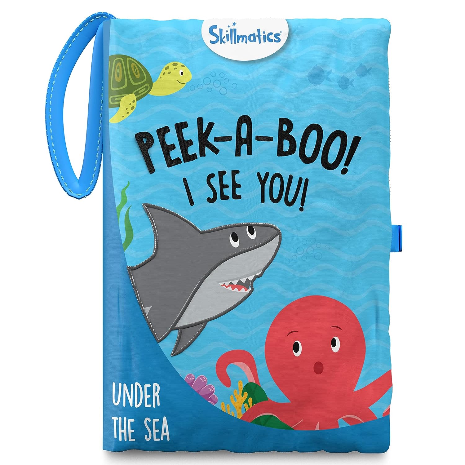 Peek-A-Boo Underwater Animal Book – Soft Cloth Book for Baby