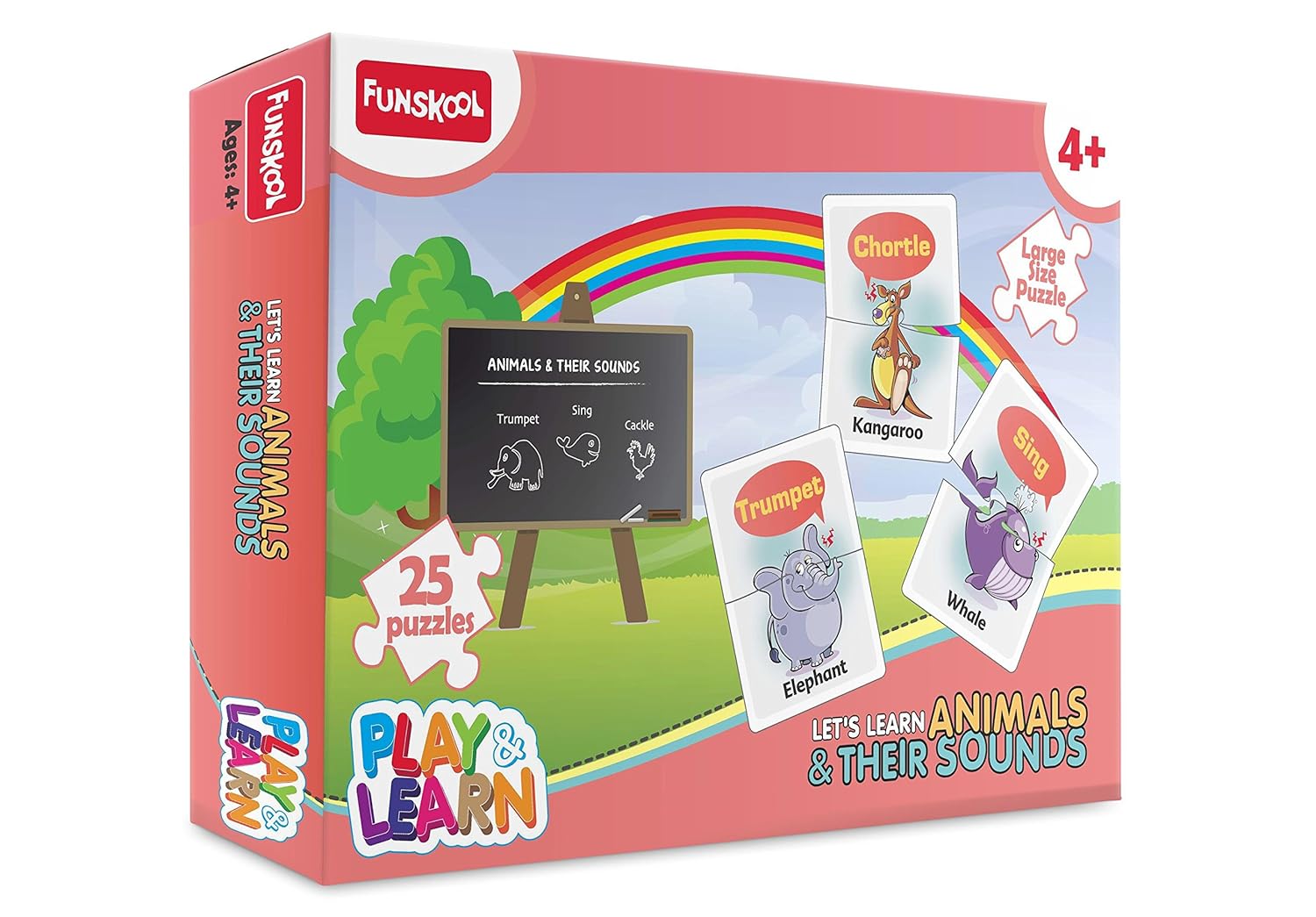 Funskool Play and Learn Animals and Their Sounds