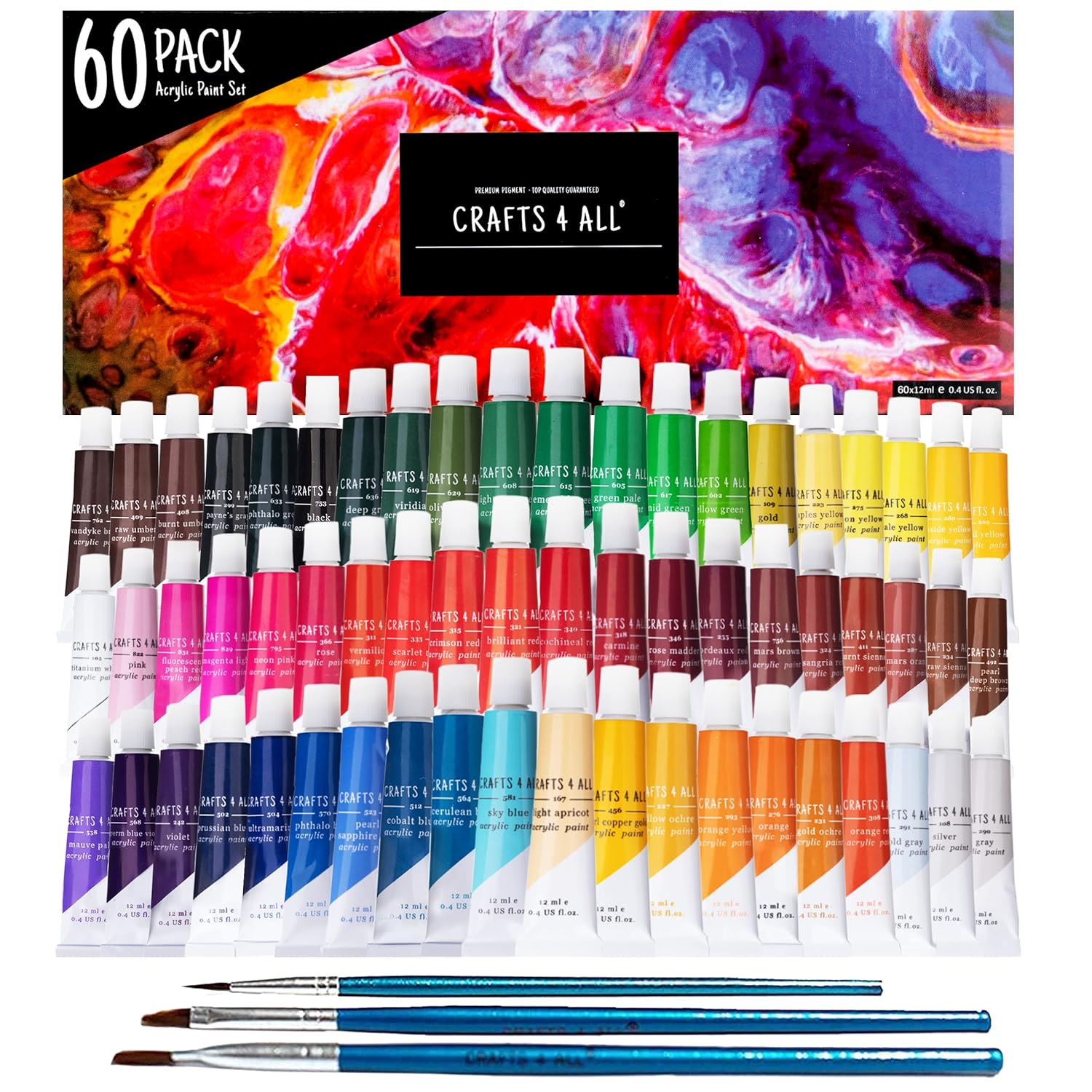 Crafts 4 ALL Acrylic Paint Set