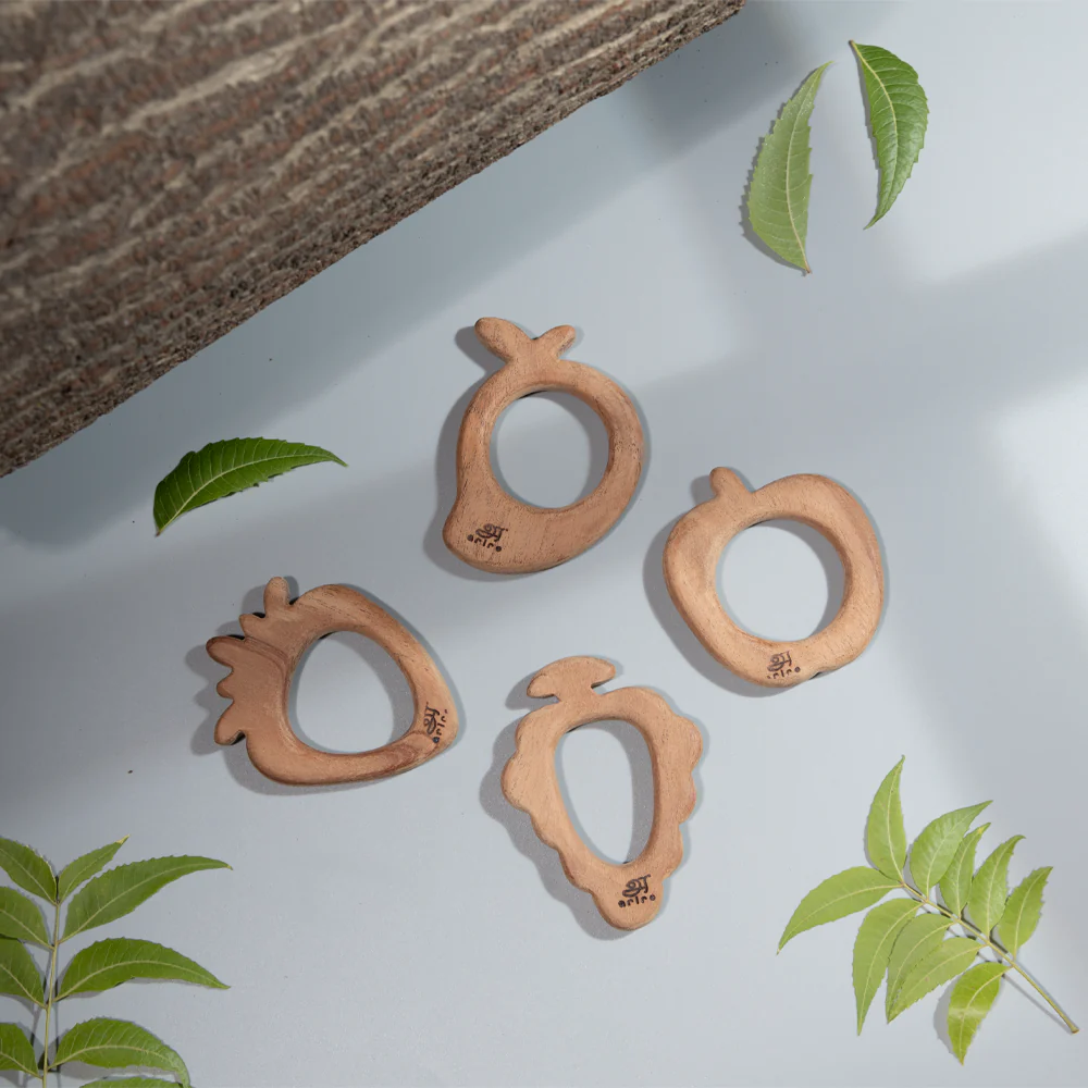 Wooden Teethers – Fruits